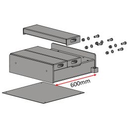 Verlängerungen für Fahrschienen (600mm) ATH-Cross Lift 40/50